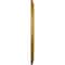Ekena Millwork Melonie Ceiling Medallion (Fits Canopies up to 6 3/8"), 16"OD x 3 5/8"ID x 3/4"P, Pharaohs Gold CM16MLPGS - alternate 3
